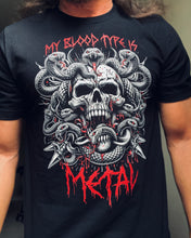 My Blood Type Is Metal Shirt