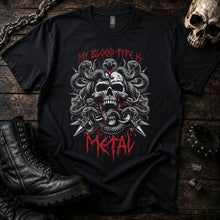 My Blood Type Is Metal Shirt
