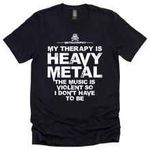 My Therapy Is Heavy Metal Tee