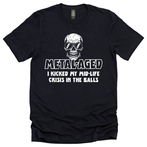 Metal-Aged Tee