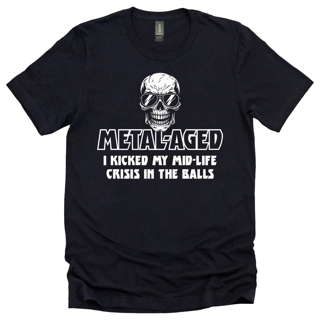 Metal-Aged Tee
