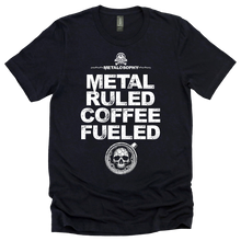 Metal Ruled Coffee Fueled Tee