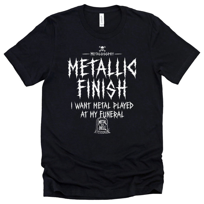 Metallic Finish Tee