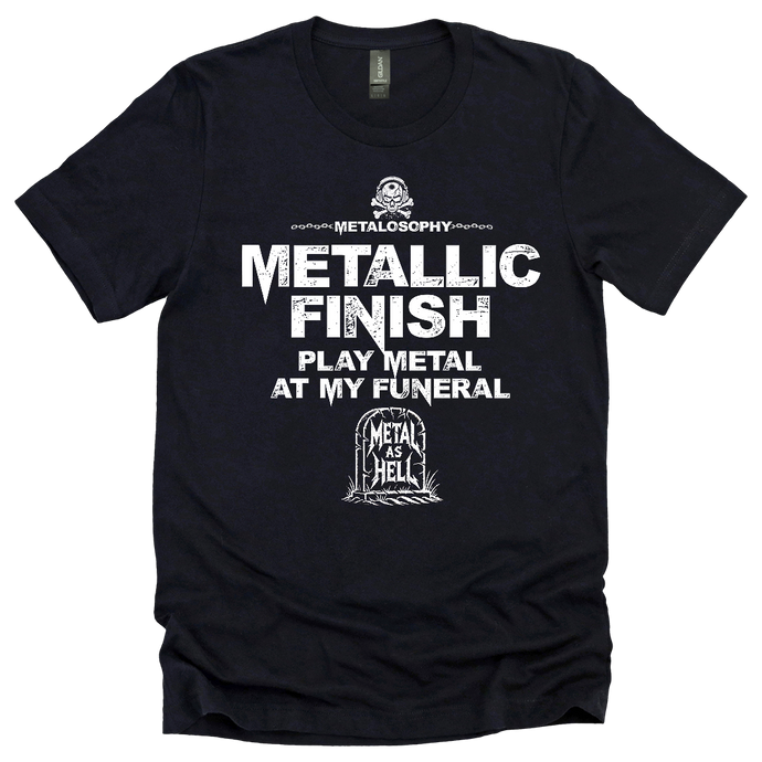 Metallic Finish Tee
