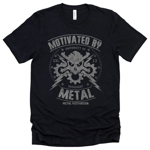 Motivated By Metal Silver Shirt