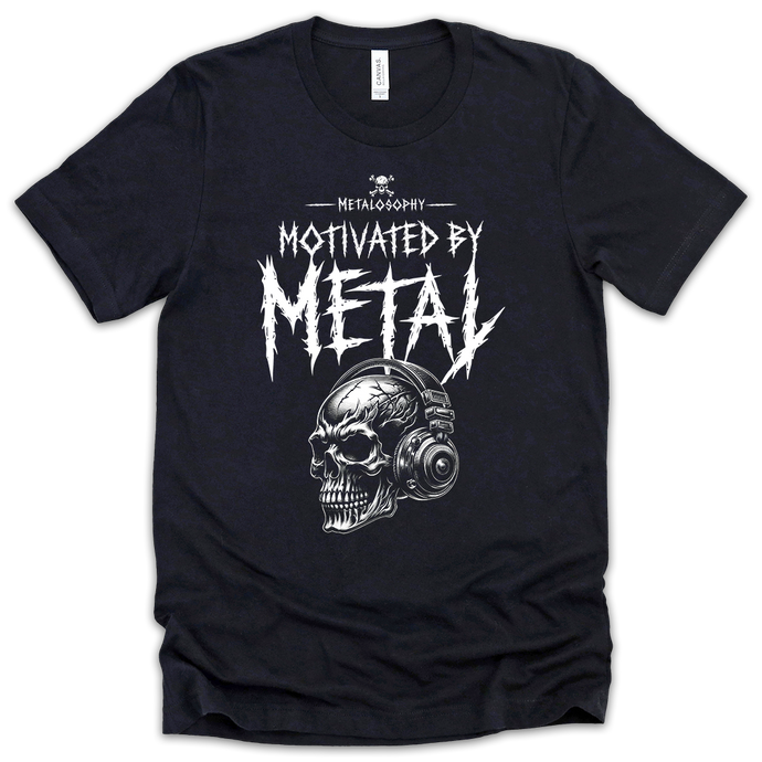 Motivated By Metal Skull Tee