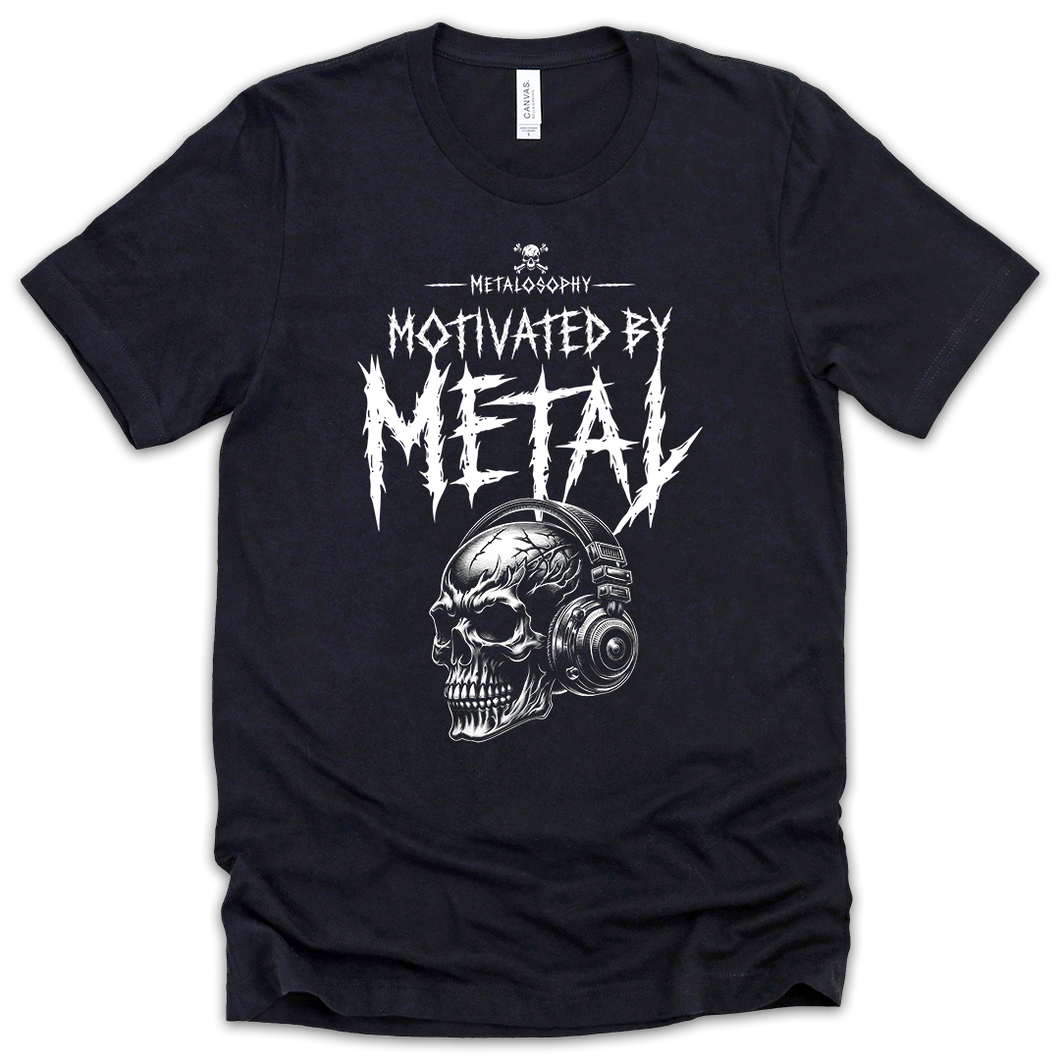 Motivated By Metal Skull Tee