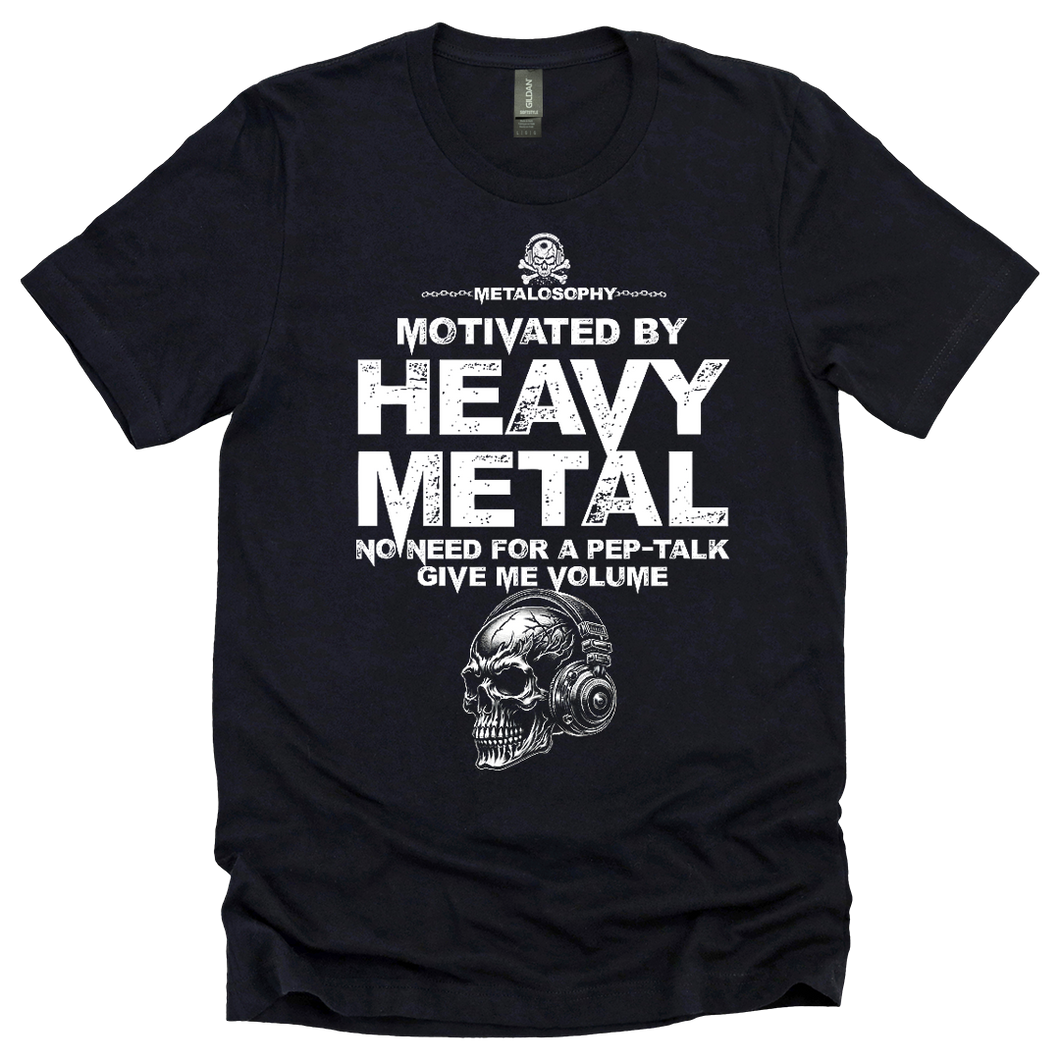Motivated By Metal Skull Tee