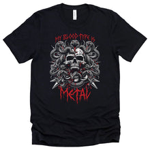 My Blood Type Is Metal Shirt