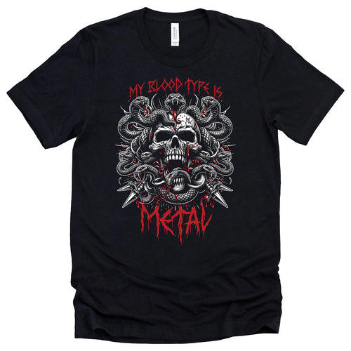 My Blood Type Is Metal Shirt