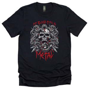 My Blood Type Is Metal Shirt