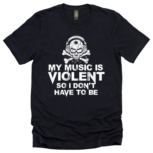 My Music Is Violent Tee