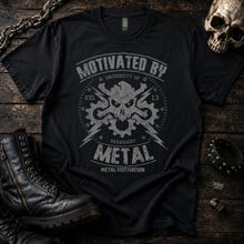 Motivated By Metal Silver Shirt