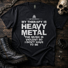 My Therapy Is Heavy Metal Tee