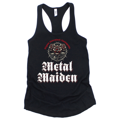 Metal Maiden Racerback Tank Top