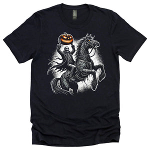 Skeleton Horseman Tee