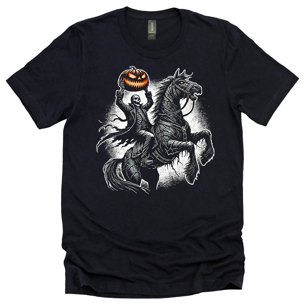 Skeleton Horseman Tee