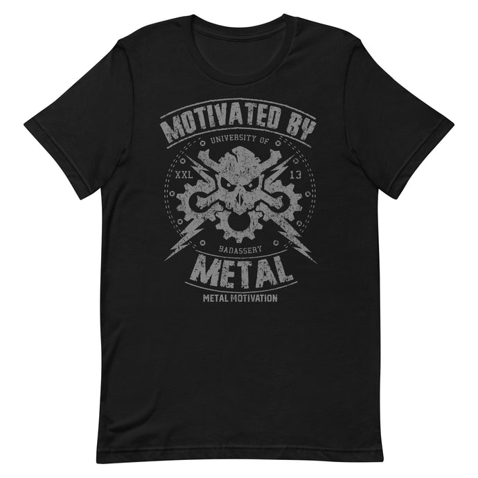 Motivated By Metal Silver Shirt