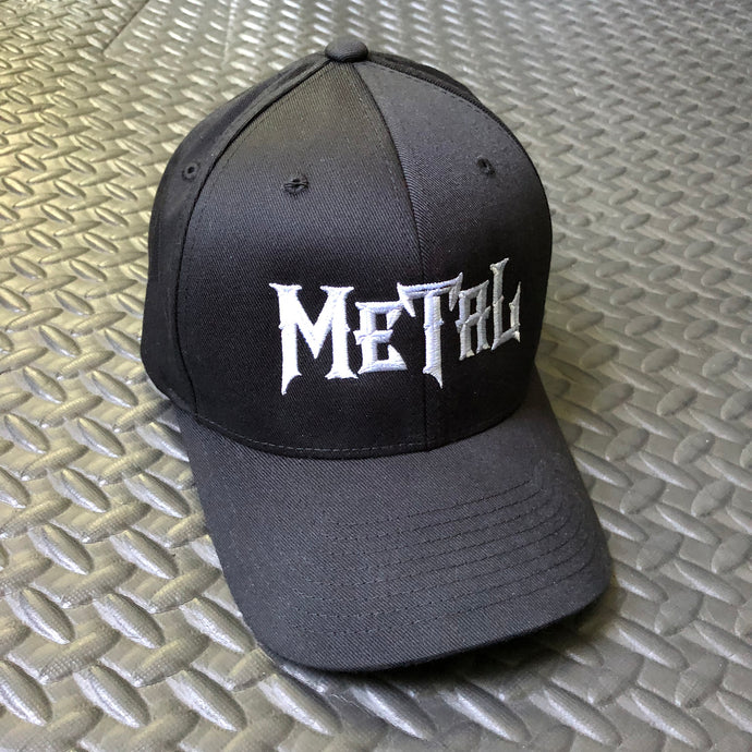 Metal Structured Twill Cap