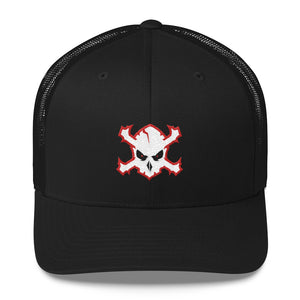 "Red Skull" Trucker Cap